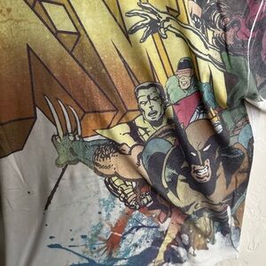 X-MEN Vintage Medium T Shirt. Early 00s marvel comics X-Men fullprint tee.